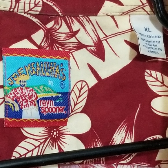 *SOLD*Joe Kealoha Hawiian Button Down Shirt - Picture 3 of 6